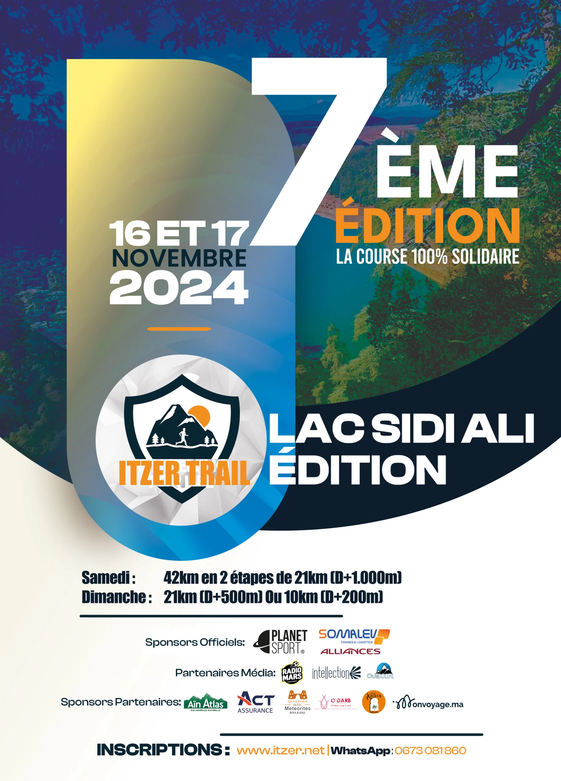 Affiche de la 7e édition d’Itzer Trail