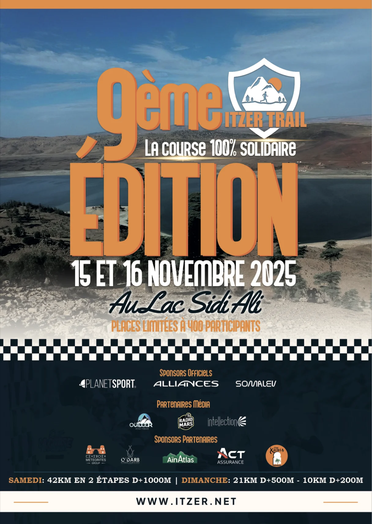 Affiche de la 9e édition d’Itzer Trail